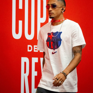 Barca Fan Style Premium Cotton T-Shirt