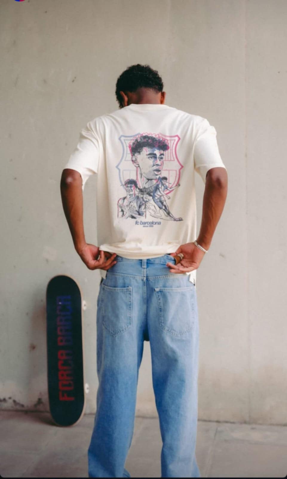 Lamin Yamal Inspired Art Printed Premium Cotton T-Shirt