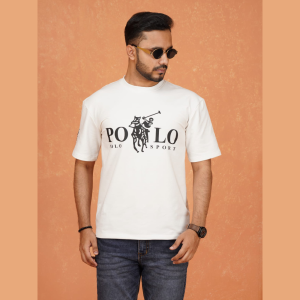 Premium Drop Shoulder T-Shirt White